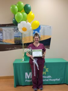 Mon Health Preston nurse receives DAISY Award
